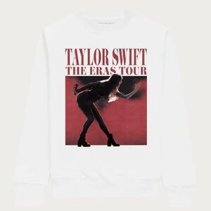 Taylor Swift | The Eras Tour Photo White Crewneck